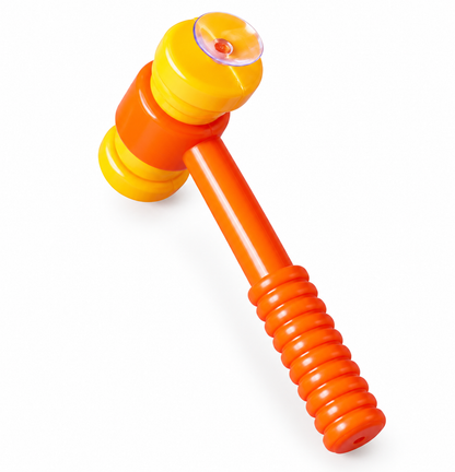 4-Color Suction Cup Hammer – Interactive Educational Toy for Kids