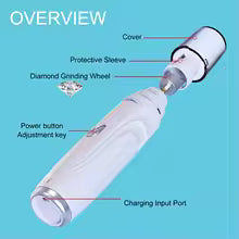 Electric Pet Nail Grinder with LED Light