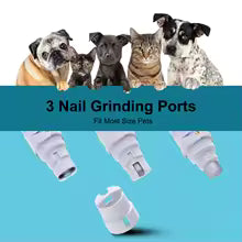Electric Pet Nail Grinder with LED Light