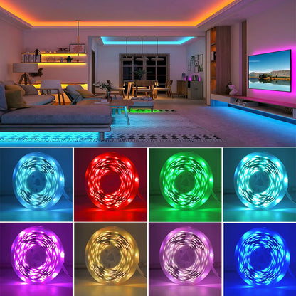 RGB LED Strip Lights with App/Remote Control